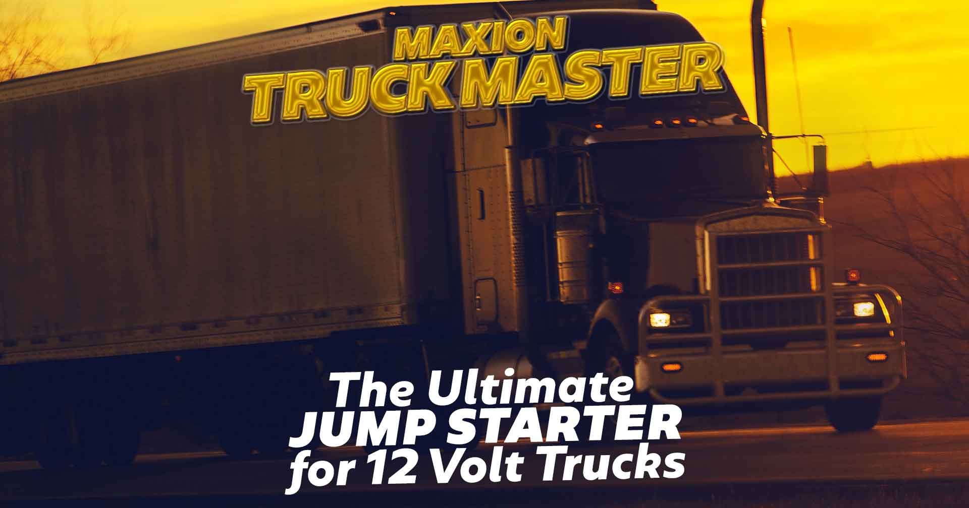 Maxion Truck Master: The Ultimate Jump Starter for 12 Volt American Trucks