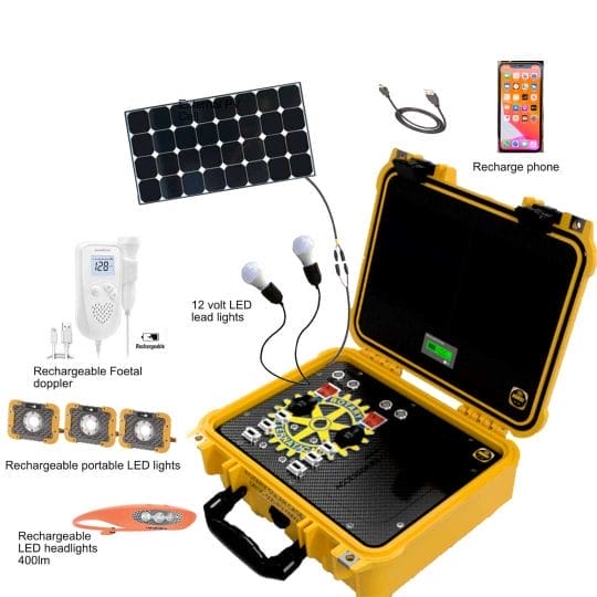 Durst Rotary Solar Case for solar charging, convenient and portable