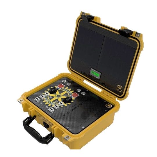 Durst Rotary Solar Case untuk pengisian daya surya, portabel